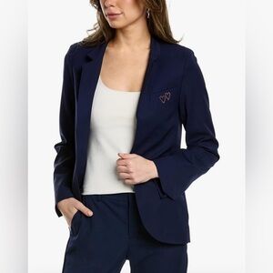 Zadig & Voltaire Very Heart Strass Wool Blazer size 38 or US size 6